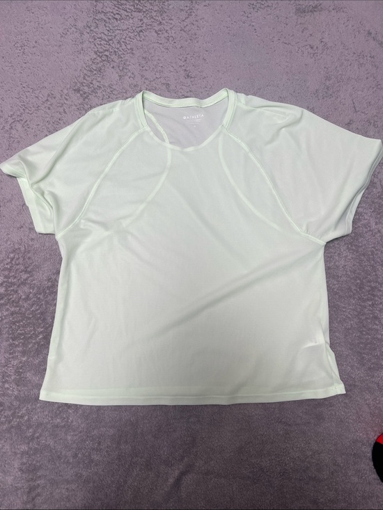 Athleta Tops - Athleta Yoga Pale Mint Short Sleeve Athletic Tee